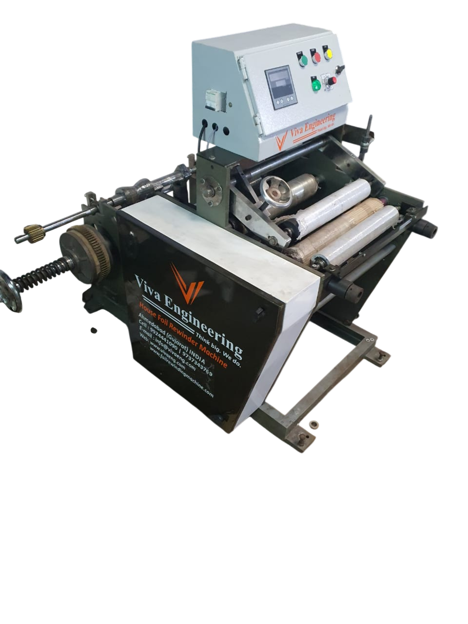 Aluminium Foil Rewinding Machine