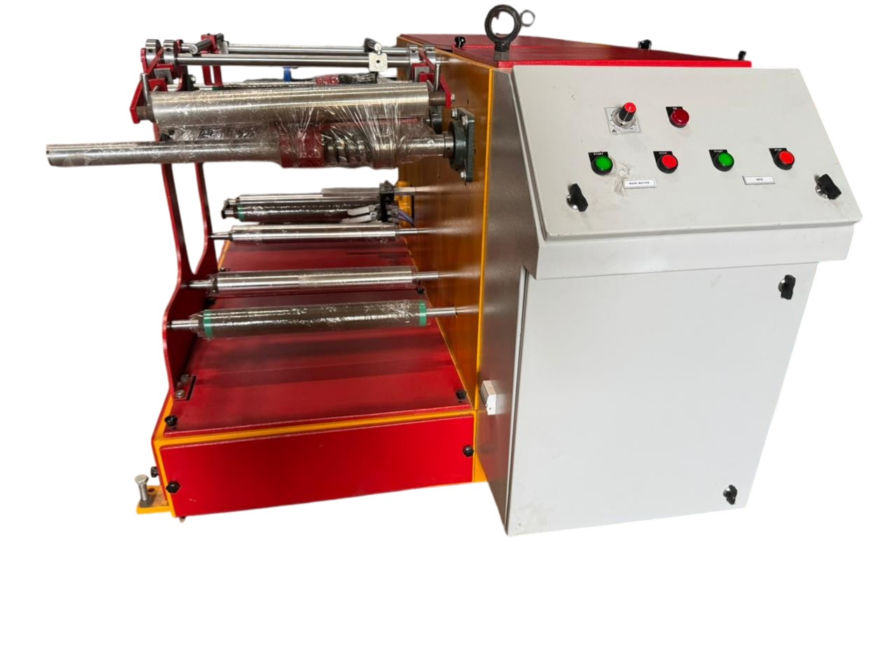Plastic Film Embossing Machine - Viva Engineering Slitter Rewinder Machine Ahmedabad